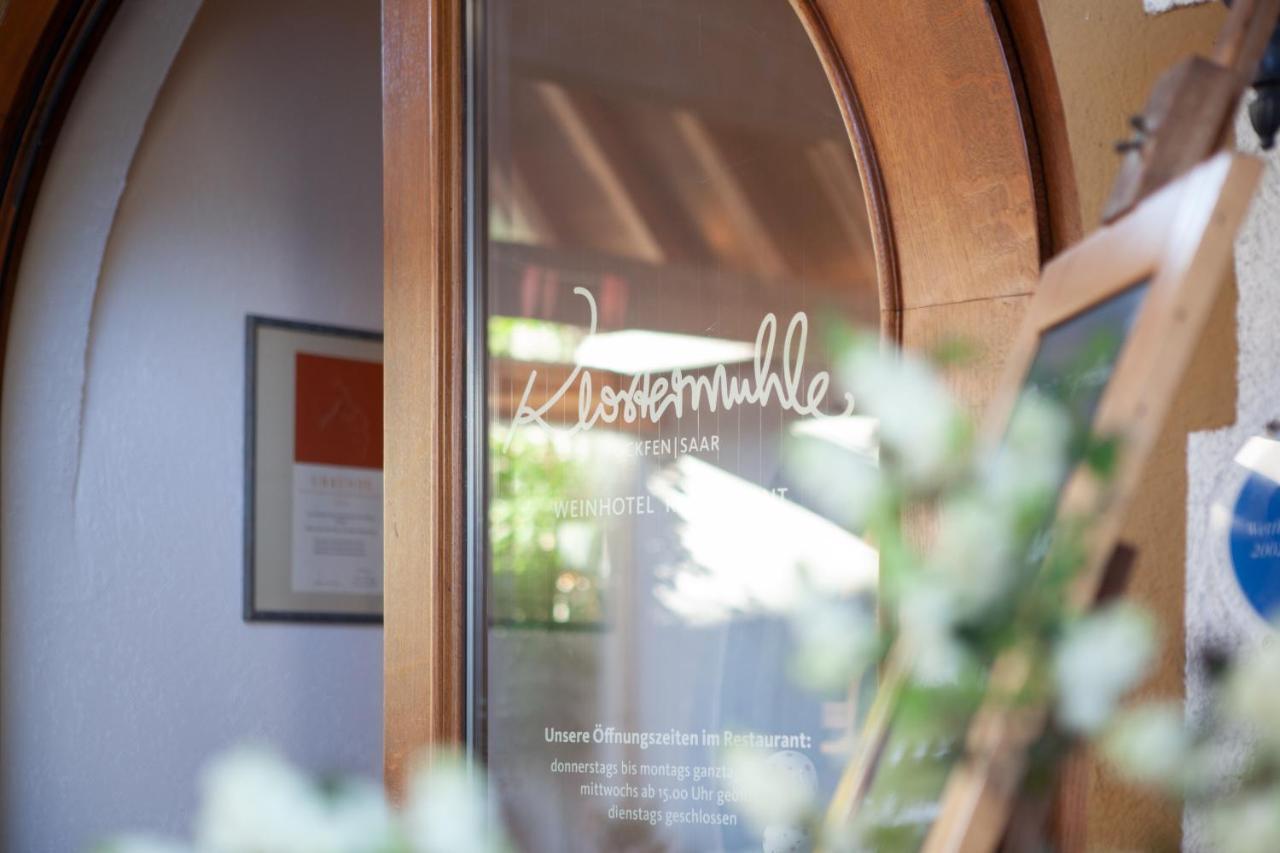 Weinhotel Restaurant Klostermuehle Ockfen Extérieur photo